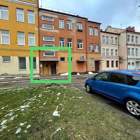 Lindens Apartments With Ac And View To Central Square Panevezys Exterior photo
